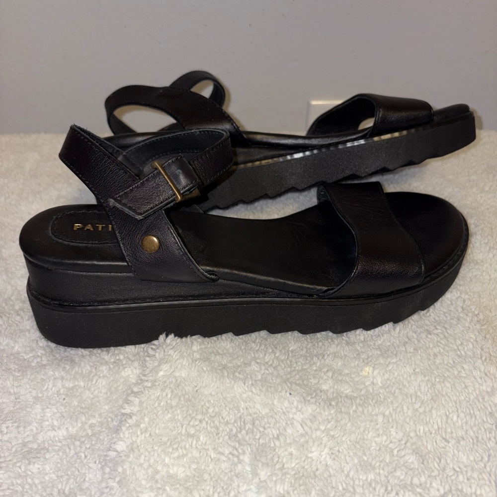 Patina Black Sandals - Picture 6 of 6